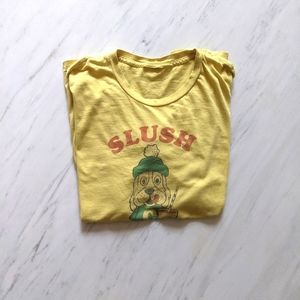 Junk Food Men's XL t-shirt slush puppie logo